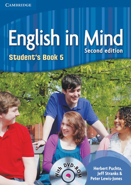 English in Mind 2nd Edition Level 5 Student's Book + DVD-ROM - Lewis-Jones, Peter; Puchta, Herbert; Stranks, Jeff - 211 x 297 x 6 mm