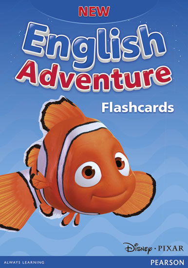 Levně New English Adventure Starter A and B Flashcards - 213 x 130 x 38 mm