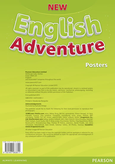 New English Adventure 1 Posters - Worrall Anne - 298 x 210 x 2 mm