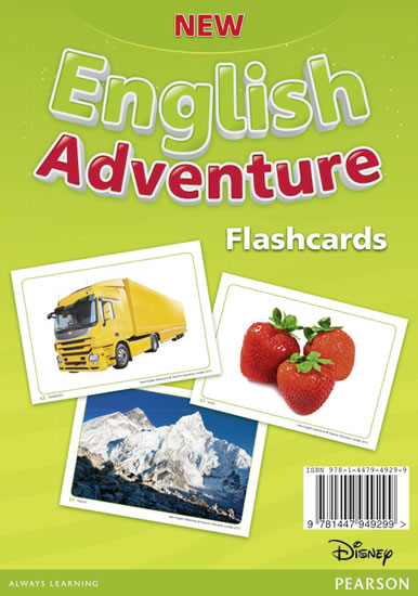 New English Adventure 1 Flashcards - 210 × 148 mm