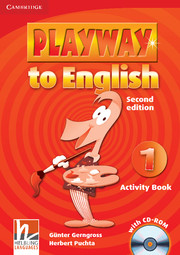Playway to English 2nd Edition Level 1 Activity Book with CD-ROM - Gerngross, Gunter; Puchta, Herbert - 295 x 201 x 5 mm