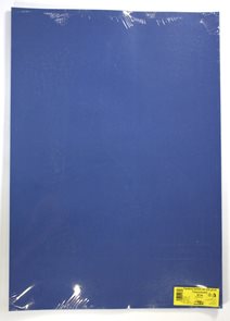 Kreslicí karton barevný A2 225 g - 20 ks - tm. modrá