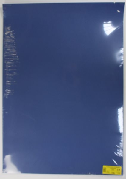 Levně Kreslicí karton barevný A1 225 g - 20 ks - tm. modrá