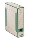 EMBA Archivační box vnitřní 33 × 26 × 7,5 cm - zelený potisk