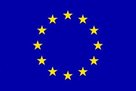 Vlajka EU - karabiny na zavěšení 60 × 90
