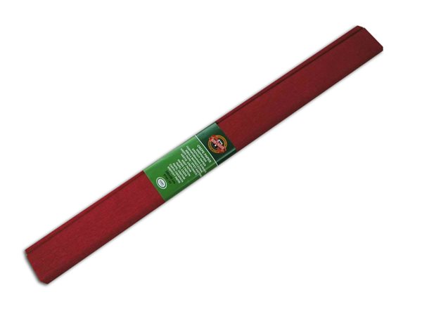 Levně Koh-i-noor Krepový papír barva 7 jasně červená - Role 50×200 cm