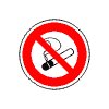 Kouření zakázáno (symbol bez textu) - 20×20/ plast