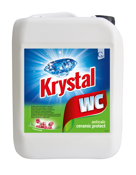 Levně Krystal WC - kyselý čistič na keramiku 5 L