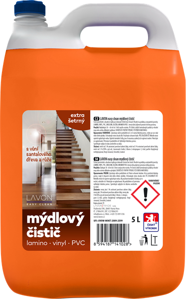 Lavon podlahy - mýdlový čistič 5 L