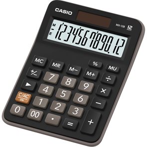Stolní kalkulačka Casio MX 12B BK - černá