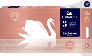 Harmony Exclusiv Pure toaletní papír 3 vrstvý - 8 ks