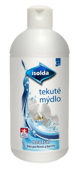 MEDISPENDER Isolda tekuté mýdlo - bez parfemů a barviv 500 ml