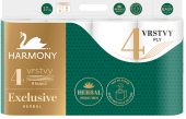 Harmony Exclusiv Herbal Perfumes toaletní papír 4 vrstvý - 8 ks