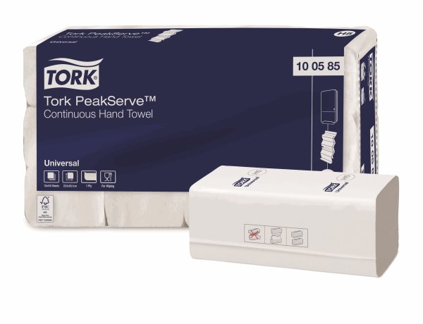 Levně Tork PeakServe®100585 navazující papírové ručníky ( 12 bal x 410 ks )
