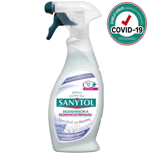 Levně Sanytol dezinfekční přípravek na tkaniny ve spreji 500 ml