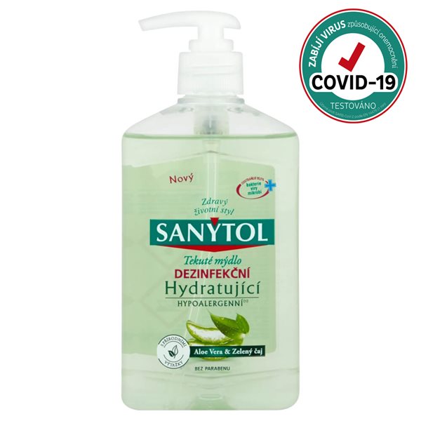 Sanytol dezinfekční mýdlo - hydratační250 ml