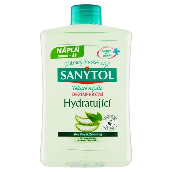 Levně Sanytol dezinfekční mýdlo - hydratační - náhradní náplň 500 ml