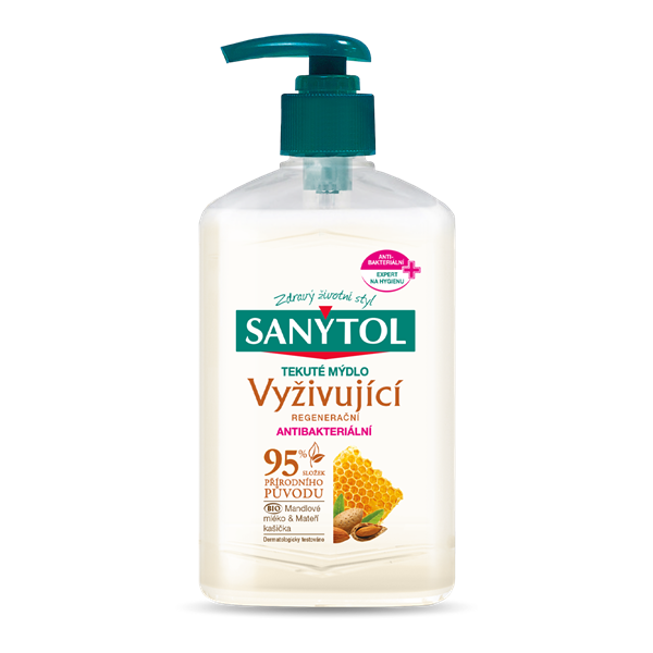 Sanytol antibakteriální mýdlo - vyživující 250 ml