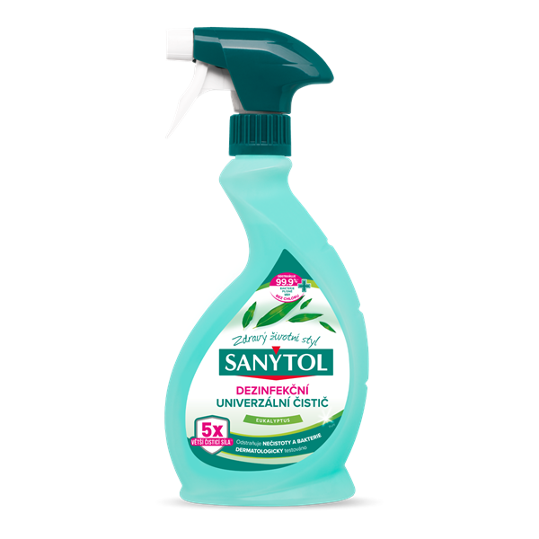 Sanytol univerzální čistič sprej 500 ml - eukalyptus