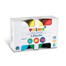 Primo Barvy prstové 6 × 50 ml, v kelímku