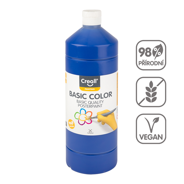 Temperová barva Creall 500 ml - tmavě modrá