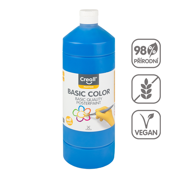 Temperová barva Creall 500 ml - modrá