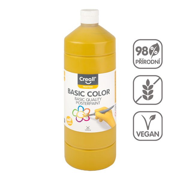 Temperová barva Creall 500 ml - okrová
