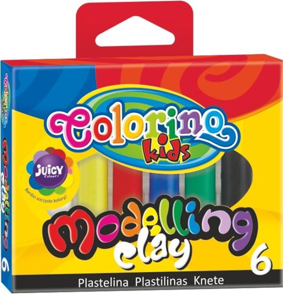 Modelovací hmota Colorino - 6 barev, Sleva 6%