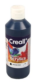 Akrylová barva Creall 250 ml - pruská modrá