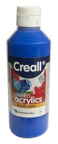 Akrylová barva Creall 250 ml - ultramarínová modrá