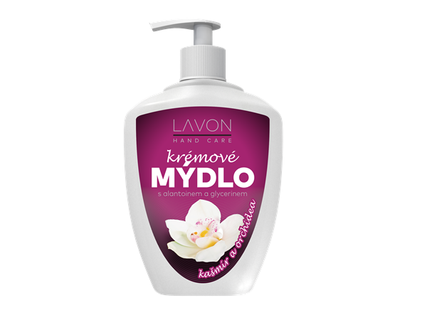 Lavon tekuté mýdlo s pumpičkou 500 ml - kašmír a orchidea