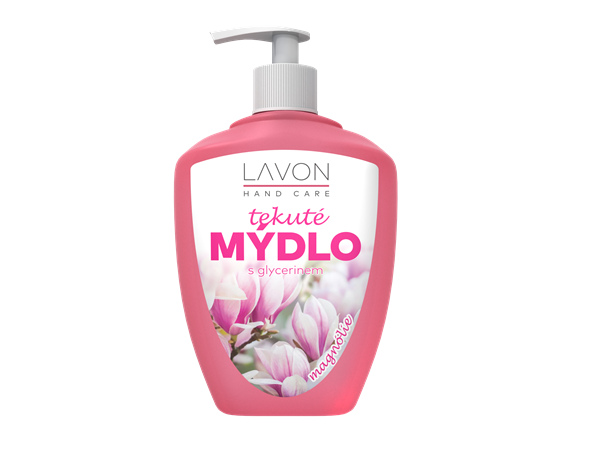 Levně Lavon tekuté mýdlo s pumpičkou 500 ml - magnolia (růžové)