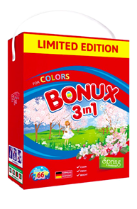 Bonux 3 v 1 Color - 66 dávek - LIMITOVANÁ EDICE s vůní JARA