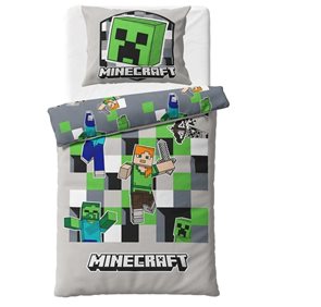 Dětsk&#233; povlečen&#237; Minecraft Objev svůj Svět