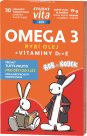 MaxiVita Kids Omega 3 + vitaminy D, E 