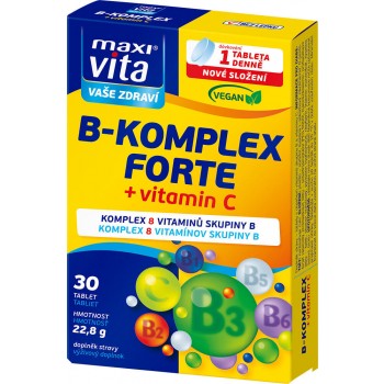Maxi Vita B-komplex forte + vitamin C