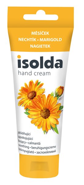 Levně ISOLDA krém na ruce - měsíček s lněným olejem 100 ml