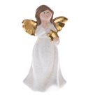 Keramický anděl s hvězdičkou 12,8 cm