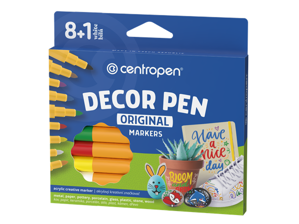 Centropen Decor pen 2738/8+1