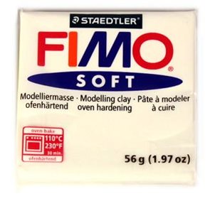 Modelovací hmota FIMO soft 57 g - 0 barva bílá
