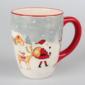 Keramick&#253; hrnek 700 ml - Santa