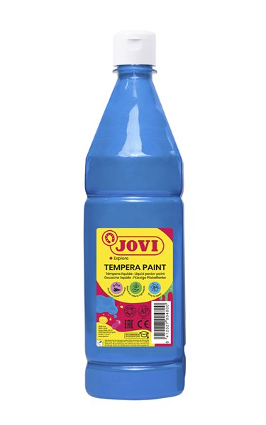 Temperová barva JOVI PREMIUM 1 L - Modrá