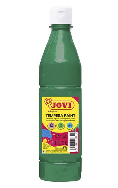 Temperová barva JOVI PREMIUM 500 ml - Tmavě zelená, Sleva 50%
