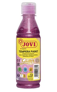 Temperová barva JOVI PREMIUM 250 ml, glitrová - Růžová