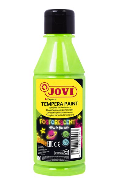 Levně Temperová barva JOVI PREMIUM 250 ml, neonová - Zelená