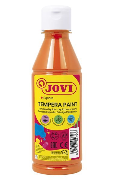Temperová barva JOVI PREMIUM 250 ml - Oranžová, Sleva 29%