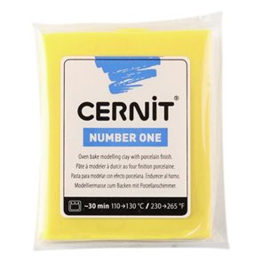 CERNIT Modelovací hmota 56 g - citrónově žlutá