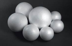 Polystyrenové koule - 50 mm - 40 ks