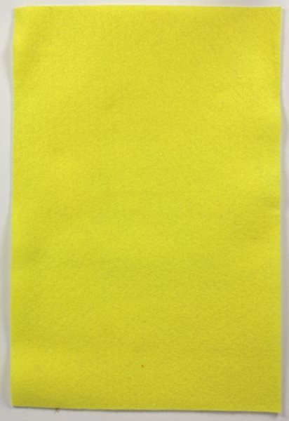 Dekorační filc 150 g/m2 - barva světle žlutá