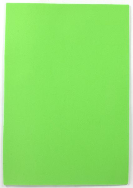 Pěnovka 20 × 29 cm - barva zelená světlá - 20x29 cm